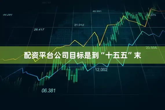 配资平台公司目标是到“十五五”末
