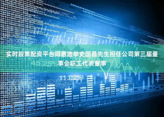 实时股票配资平台同意选举史国昌先生担任公司第三届董事会职工代表董事